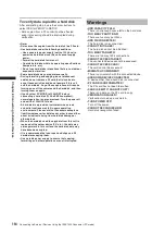 Предварительный просмотр 134 страницы Panasonic AG-HPX500 Operating Instructions Manual