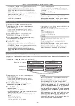 Предварительный просмотр 42 страницы Panasonic ag-hpx600ej Operating Instructions Manual