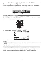 Предварительный просмотр 58 страницы Panasonic ag-hpx600ej Operating Instructions Manual