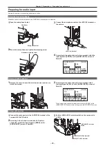 Предварительный просмотр 98 страницы Panasonic ag-hpx600ej Operating Instructions Manual