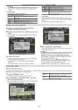 Предварительный просмотр 115 страницы Panasonic ag-hpx600ej Operating Instructions Manual