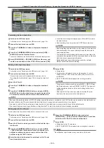 Предварительный просмотр 149 страницы Panasonic ag-hpx600ej Operating Instructions Manual