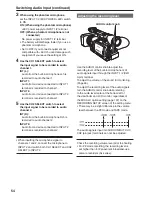 Предварительный просмотр 54 страницы Panasonic AG HVX200 - Camcorder Operating Instructions Manual