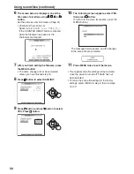 Предварительный просмотр 56 страницы Panasonic AG HVX200 - Camcorder Operating Instructions Manual