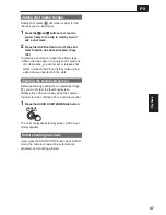 Предварительный просмотр 67 страницы Panasonic AG HVX200 - Camcorder Operating Instructions Manual