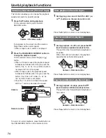 Preview for 74 page of Panasonic AG-HVX200AP Operating Instructions Manual