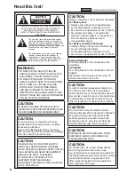 Предварительный просмотр 2 страницы Panasonic AG-HVX200APJ Operating Instructions Manual