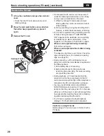 Предварительный просмотр 28 страницы Panasonic AG-HVX200APJ Operating Instructions Manual