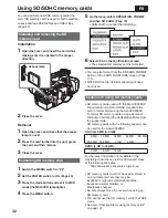 Предварительный просмотр 32 страницы Panasonic AG-HVX200APJ Operating Instructions Manual