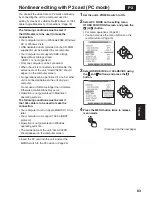 Предварительный просмотр 83 страницы Panasonic AG-HVX200APJ Operating Instructions Manual