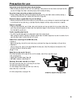 Предварительный просмотр 9 страницы Panasonic AG-HVX200E Operating Instructions Manual