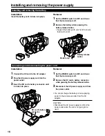 Предварительный просмотр 16 страницы Panasonic AG-HVX200E Operating Instructions Manual