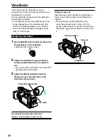 Предварительный просмотр 20 страницы Panasonic AG-HVX200E Operating Instructions Manual