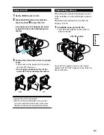 Предварительный просмотр 21 страницы Panasonic AG-HVX200E Operating Instructions Manual