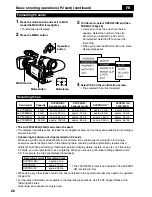 Предварительный просмотр 26 страницы Panasonic AG-HVX200E Operating Instructions Manual