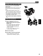 Предварительный просмотр 29 страницы Panasonic AG-HVX200E Operating Instructions Manual