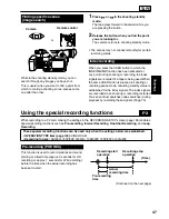 Предварительный просмотр 47 страницы Panasonic AG-HVX200E Operating Instructions Manual