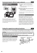 Preview for 48 page of Panasonic AG-HVX200PJ Operating Instructions Manual