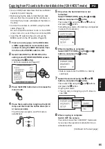 Preview for 85 page of Panasonic AG-HVX200PJ Operating Instructions Manual