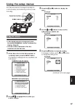 Preview for 97 page of Panasonic AG-HVX200PJ Operating Instructions Manual