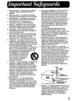 Preview for 5 page of Panasonic AG-LC35P Operating Instructions Manual