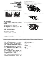 Preview for 4 page of Panasonic AG-LW7208G Operating Instructions Manual