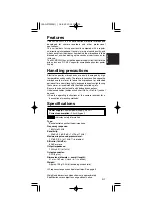 Preview for 5 page of Panasonic AG-MC200G Operating Instructions Manual