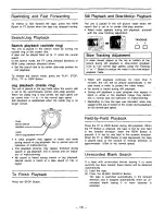 Preview for 15 page of Panasonic AG-MD835P Operating Instructions Manual