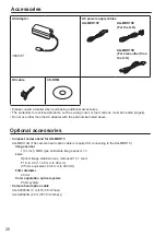 Preview for 20 page of Panasonic AG-MDR15P Operating Instructions Manual