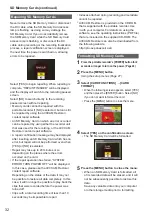 Preview for 32 page of Panasonic AG-MDR15P Operating Instructions Manual