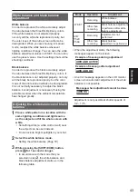 Preview for 43 page of Panasonic AG-MDR15P Operating Instructions Manual