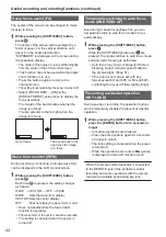 Preview for 44 page of Panasonic AG-MDR15P Operating Instructions Manual