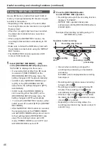 Preview for 46 page of Panasonic AG-MDR15P Operating Instructions Manual