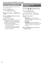 Preview for 62 page of Panasonic AG-MDR15P Operating Instructions Manual