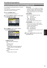 Preview for 63 page of Panasonic AG-MDR15P Operating Instructions Manual