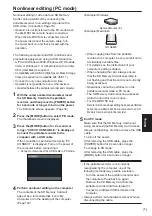 Preview for 71 page of Panasonic AG-MDR15P Operating Instructions Manual