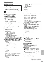 Preview for 103 page of Panasonic AG-MDR15P Operating Instructions Manual