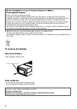 Preview for 6 page of Panasonic AG-MSU10 Operating Instructions Manual