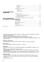 Preview for 8 page of Panasonic AG-MSU10 Operating Instructions Manual