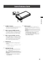 Предварительный просмотр 43 страницы Panasonic AG-MSU10 Operating Instructions Manual