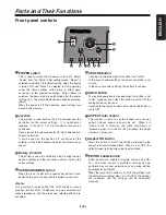 Preview for 7 page of Panasonic AG-MX70E Operating Instructions Manual