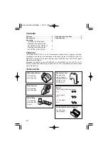 Предварительный просмотр 4 страницы Panasonic AG-MYA30G - XLR Mic Adaptor Operating Instructions Manual