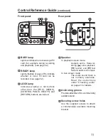 Preview for 11 page of Panasonic AG-RCP30P Operating Instructions Manual
