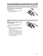 Предварительный просмотр 13 страницы Panasonic AG-RCP30P Operating Instructions Manual