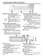 Preview for 4 page of Panasonic AG-SW100 Operating Instructions Manual