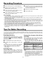 Preview for 15 page of Panasonic AG-TL350B Operating Instructions Manual