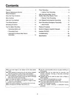 Preview for 3 page of Panasonic AG-TL500 Operating Instructions Manual