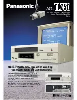 Panasonic AG-TL750 User Manual preview