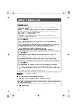 Preview for 14 page of Panasonic AG-UCK20G Operating Instructions Manual