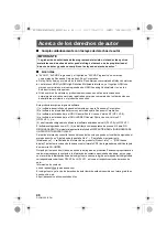 Preview for 48 page of Panasonic AG-UCK20G Operating Instructions Manual